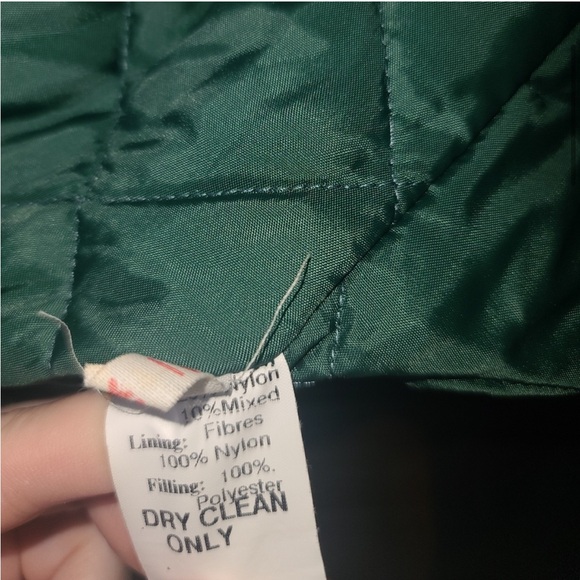 Vintage wool bled quilt lined Bomber jacket sz xl - Picture 4 of 7